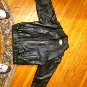 Men's Cellini leather jacket